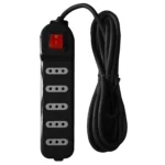 ALARGADOR TIPO ZAPATILLA 5 POSICIONES X 3MTS NEGRO MACROTEL
