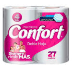 PAPEL HIGIENICO CONFORT DH 4 X 27 MT