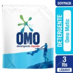 Detergente Líquido Omo Matic Doypack 3 L