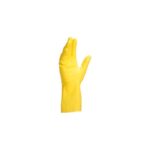Guante de latex amarillo