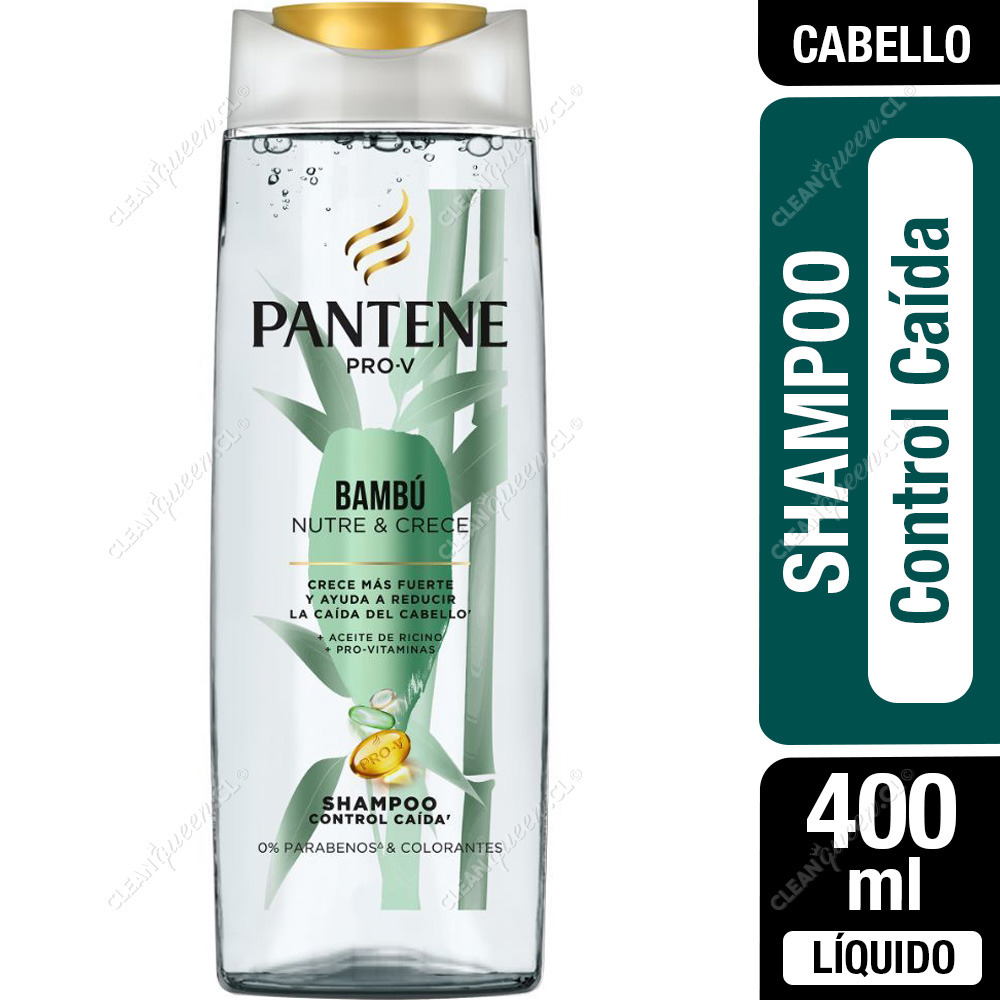 shampoo-pantene-bambu-control-caida-400-ml Shampoo Pantene Bambú Control Caída 400 ml - Imagen 1