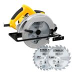 SIERRA CIRCULAR DE 7.1/4 STANLEY 1.600W + 2 DISCOS