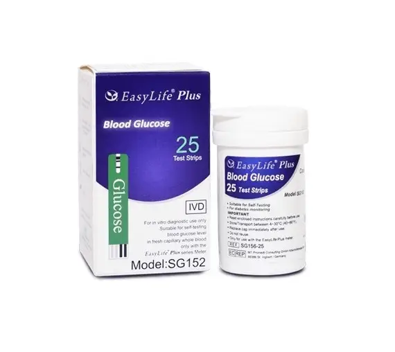 Tira / Cinta Para Glicemia Glucosa Easy Life Plus
