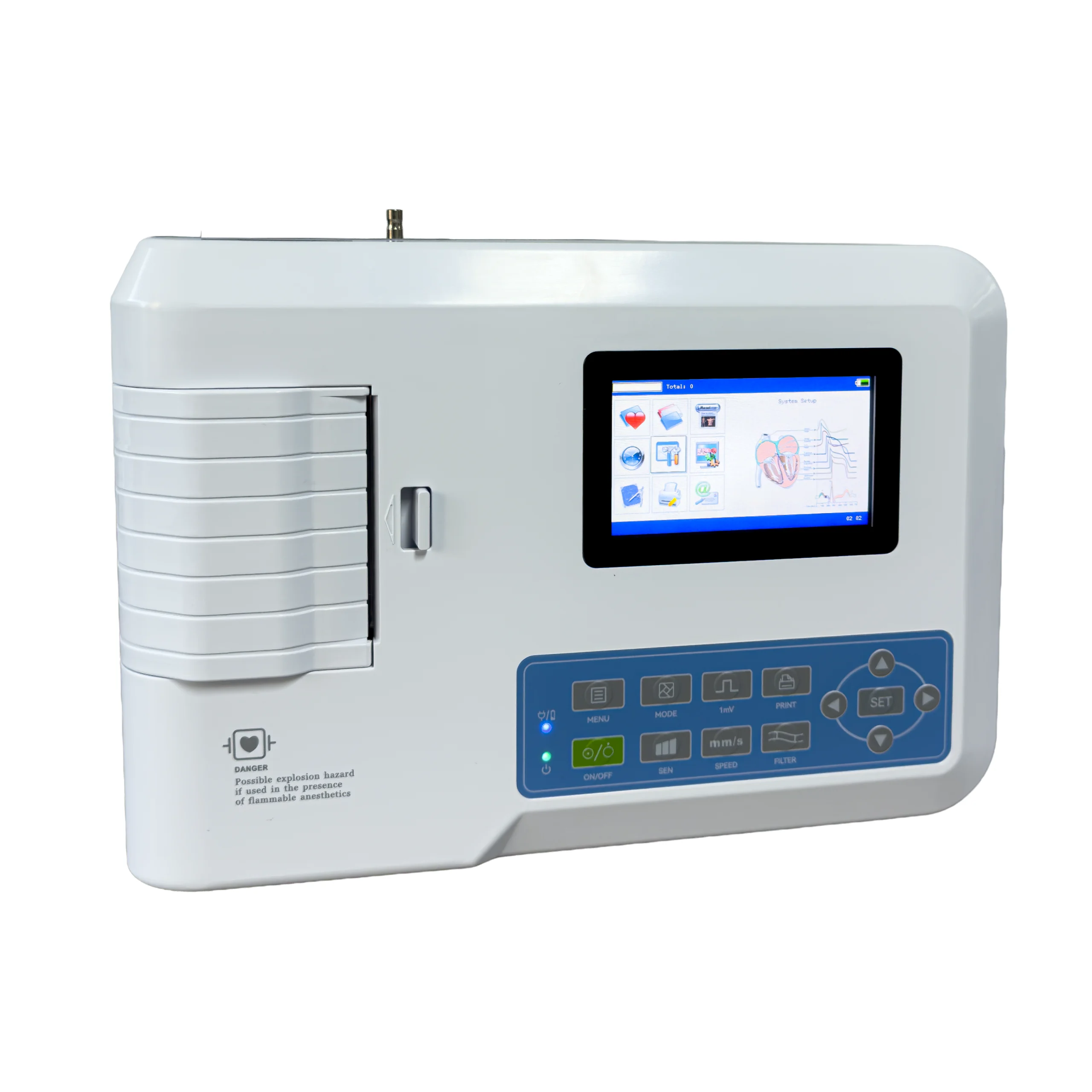 Electrocardiógrafo 3 Canales ECG 300GT