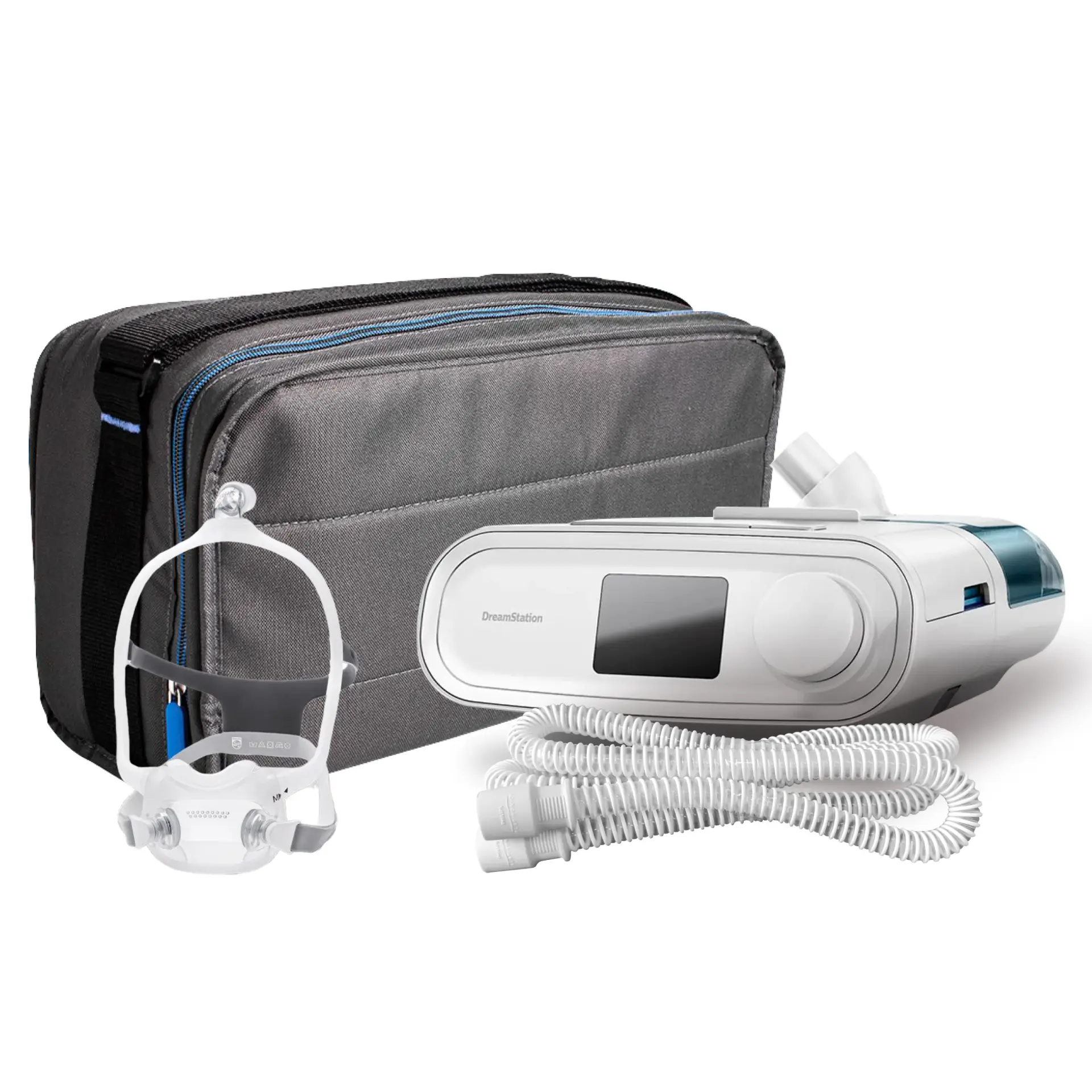 Auto CPAP DreamStation con Tubo Estandar y Mascarilla Buconasal DreamWear Full Face