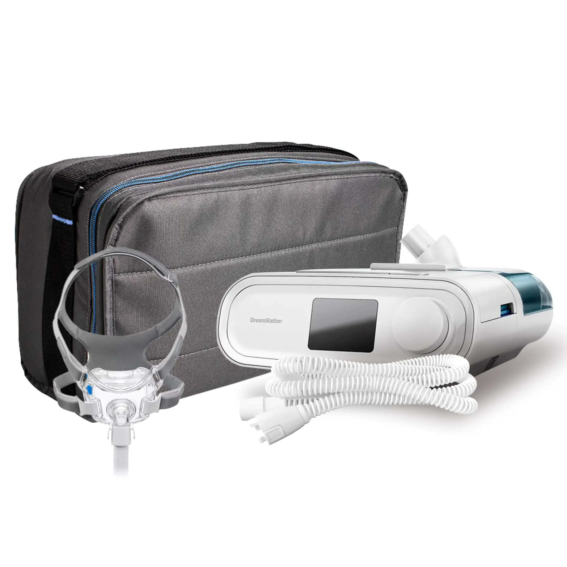 Auto CPAP DreamStation con Tubo Calefaccionado y Mascarilla Buconasal Amara View