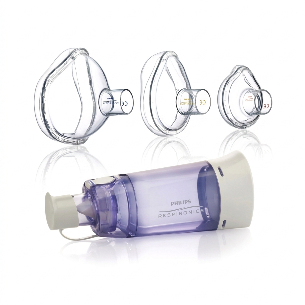 Aerocámara OptiChamber Diamond con Mascarilla