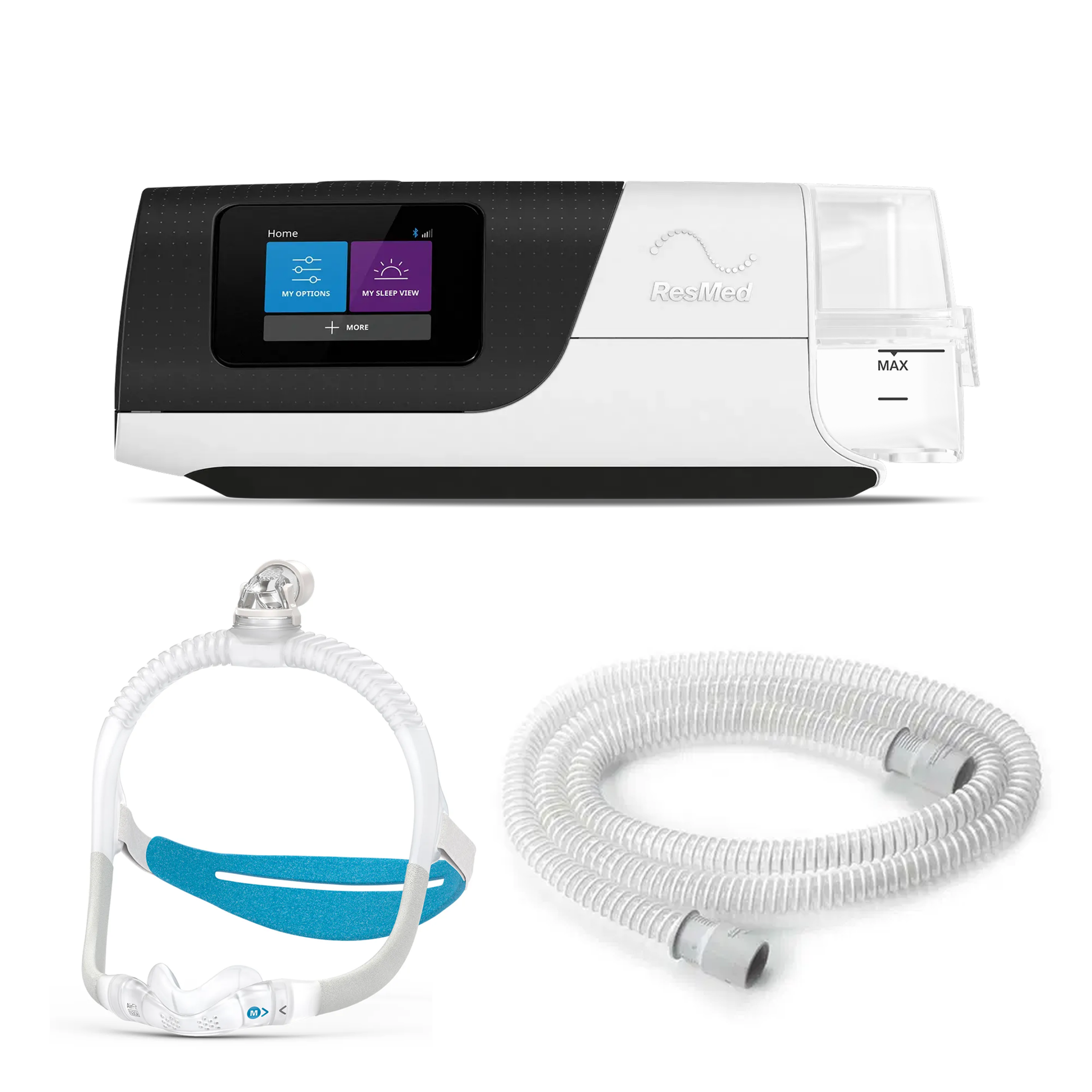 Auto CPAP AirSense 11 Resmed con Tubo Estándar y Mascarilla Nasal Airfit N30i